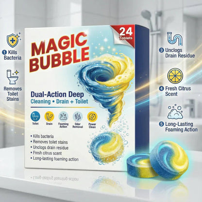 Magic Bubble Cleaning Tablets (BUY 1 GET 1 FREE)